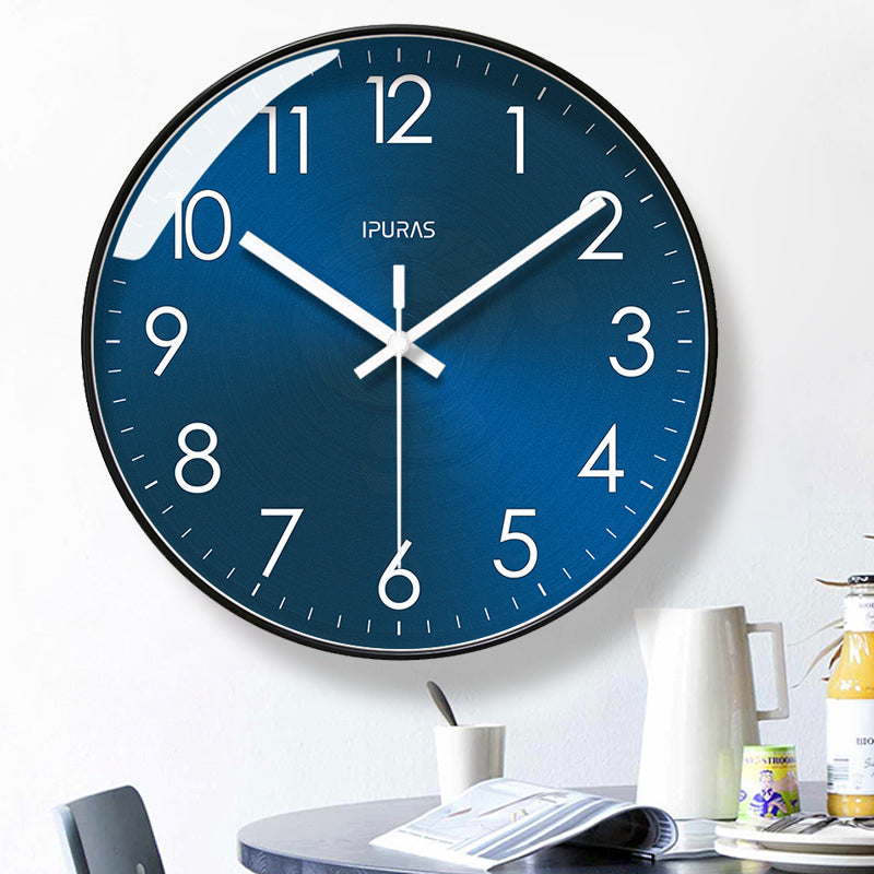 New 10/12 inch Wall Clock Modern Design Silent Quartz Needle Luxury Wall Clocks Home Creative Wall Clock Living Room Decoration