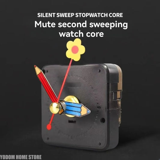 Vintage Mechanic Wall Clock Metal Hands DIY Parts Kit Arrow Design for Home Kitchen Decor