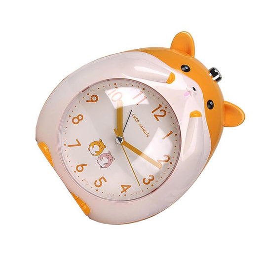 Kid’s Room Alarm Clock Small Tabletop Clocks Sleeping Remind Tool Pink