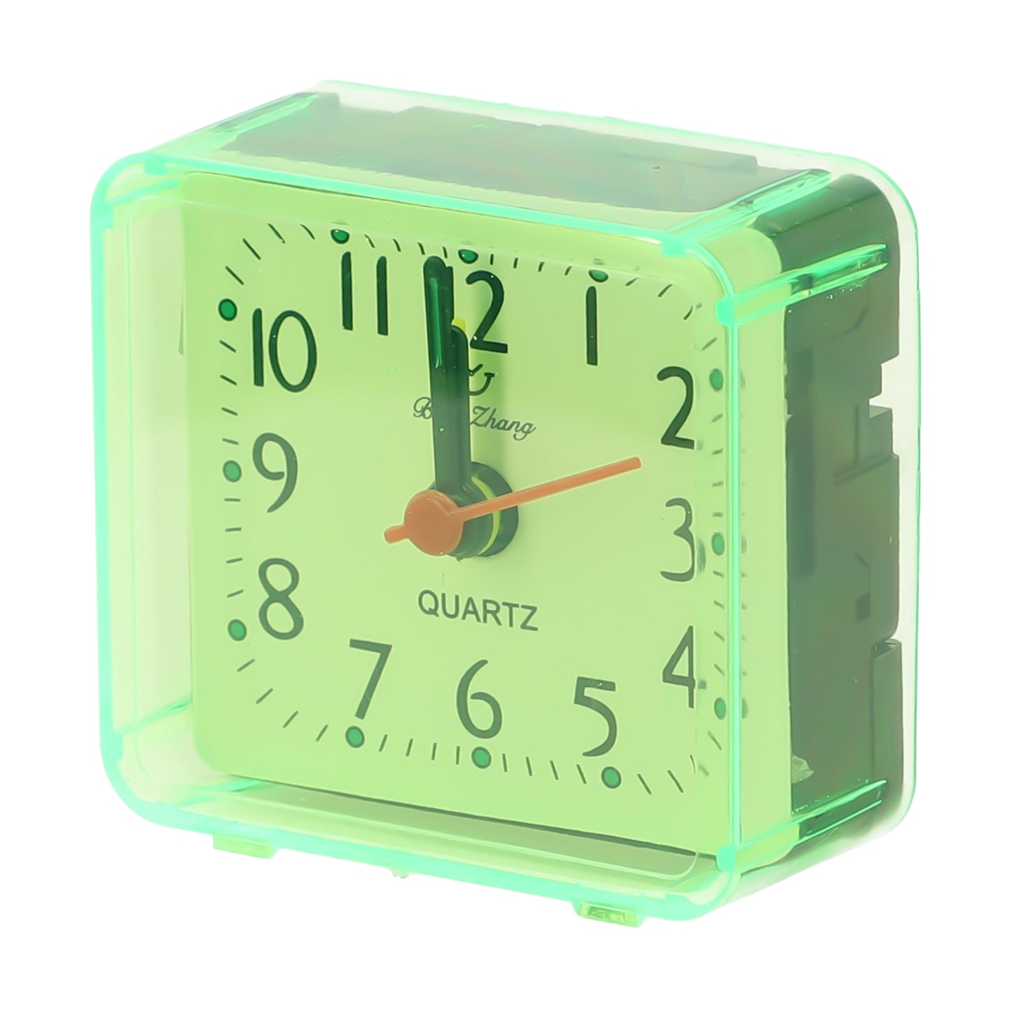 Small Quartz Battery Powered Alarm Clock with Beeping Sound Easy to Read Numbers for Bedside Practical For Wake Up Solution