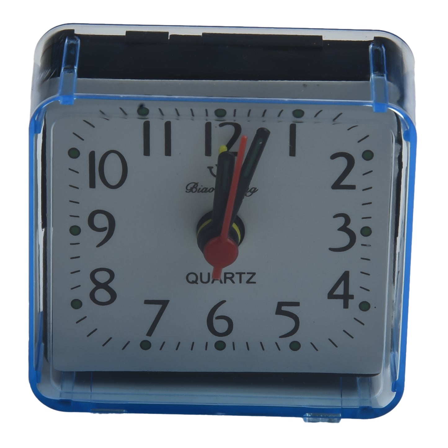 Small Quartz Battery Powered Alarm Clock with Beeping Sound Easy to Read Numbers for Bedside Practical For Wake Up Solution