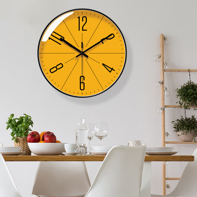 New 10/12 inch Wall Clock Modern Design Silent Quartz Needle Luxury Wall Clocks Home Creative Wall Clock Living Room Decoration