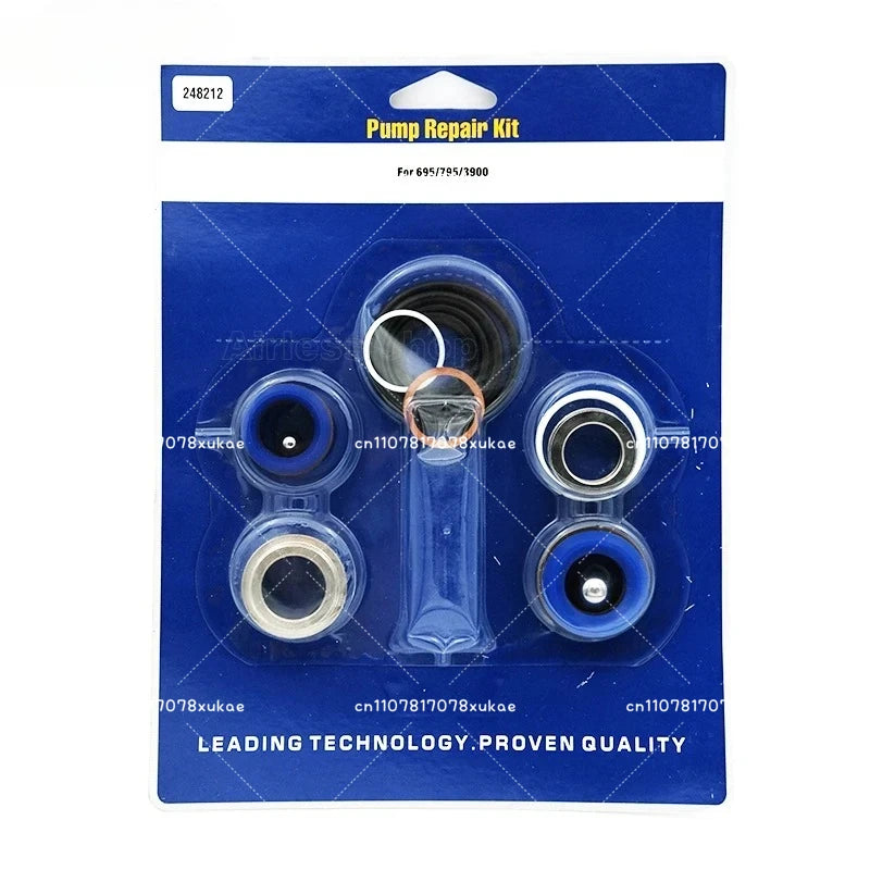 Airless Sprayer Packing Kit 244194 248212 248213 249123 Repair Kit Airless 395 695 1095 7900 Piston Pack Kit Maintance Pump Part