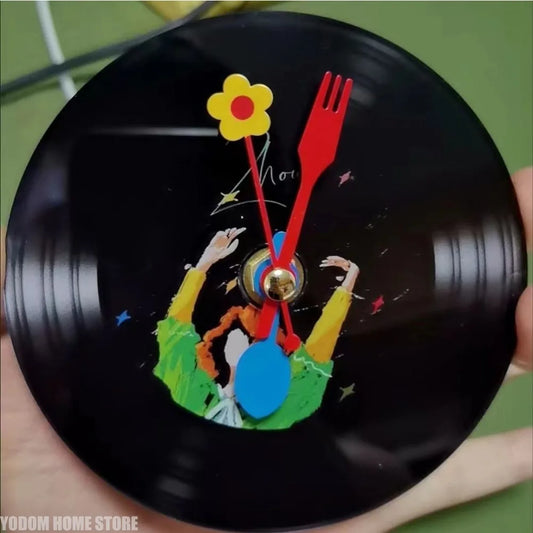 Vintage Mechanic Wall Clock Metal Hands DIY Parts Kit Arrow Design for Home Kitchen Decor