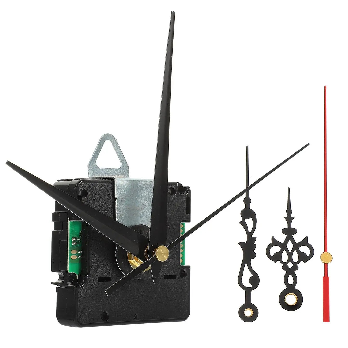 Radio Controlled Clock Movement Dcf Quartz Silent Mechanism Diy Wall Clock Replacement Parts Metal Hands Included Clock