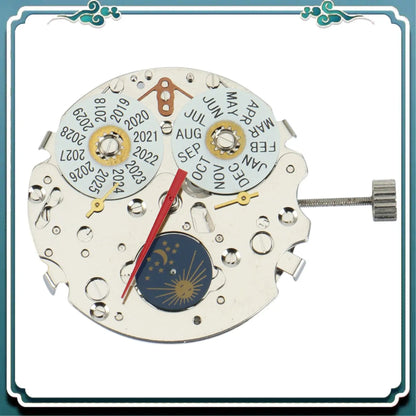 Premium Multifunctional Moon Phase Day Date Seagull ST1655 Automatic Mechanical Movement