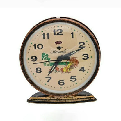 Mechanical Alarm Clock Retro Metal Desktop Clocks Child Bedroom Bedside Table Watches Loud Volume Cute Home Decor Items Gift