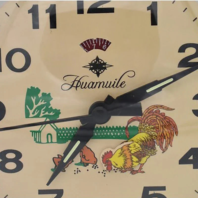 Mechanical Alarm Clock Retro Metal Desktop Clocks Child Bedroom Bedside Table Watches Loud Volume Cute Home Decor Items Gift