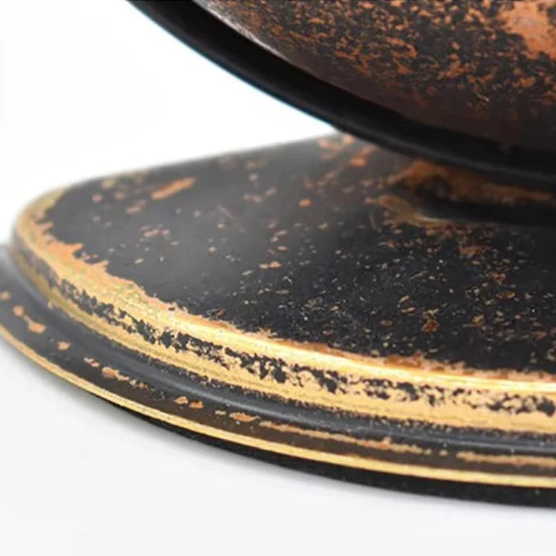 Mechanical Alarm Clock Retro Metal Desktop Clocks Child Bedroom Bedside Table Watches Loud Volume Cute Home Decor Items Gift